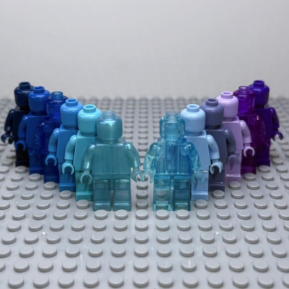 Monochrome Colorful Custom Minifigures Lot of 45 - Picture 7 of 7